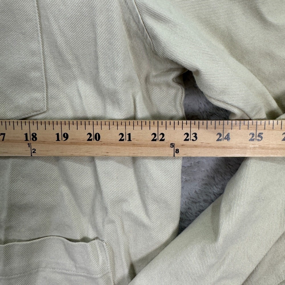 Common Market Men's XL Beige Cotton Button Up Shirt Chore Jacket Workwear Casual - Picture 4 of 10